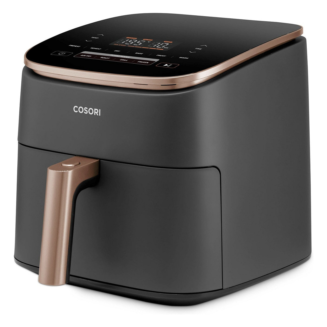 Friteza na vrući zrak COSORI Turbo Blaze Chef Edition (6L, 1725W, crna/rozo-zlatna)-3