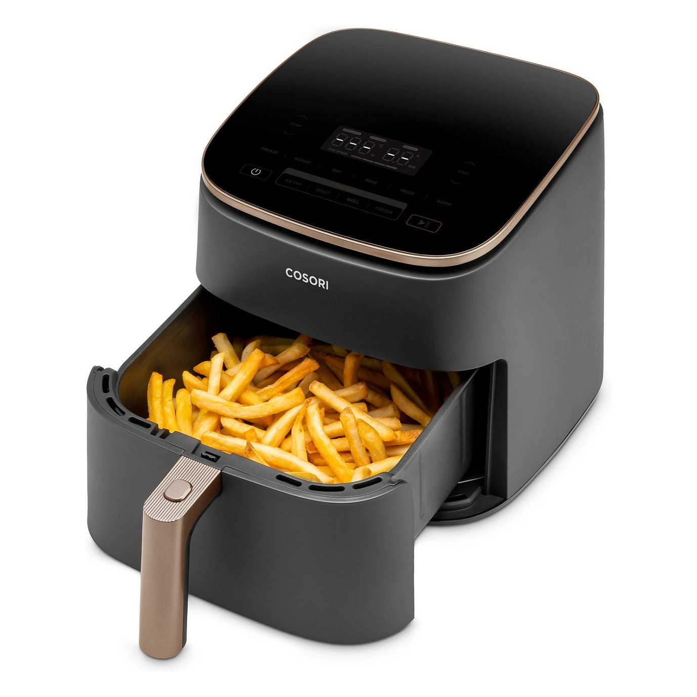 Friteza na vrući zrak COSORI Turbo Blaze Chef Edition (6L, 1725W, crna/rozo-zlatna)-6