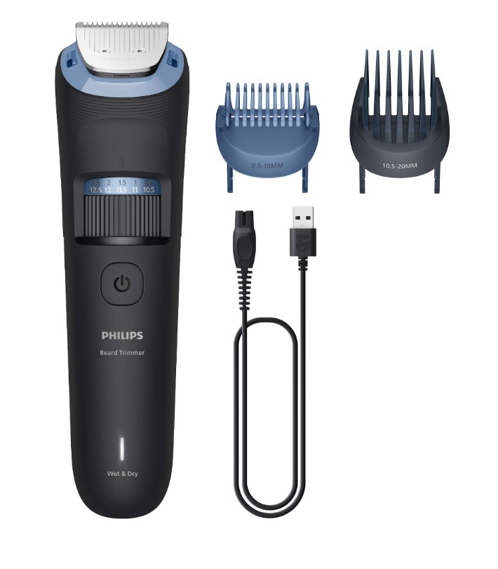 Trimer za bradu PHILIPS BT3665/15 s metalnim oštricama-0