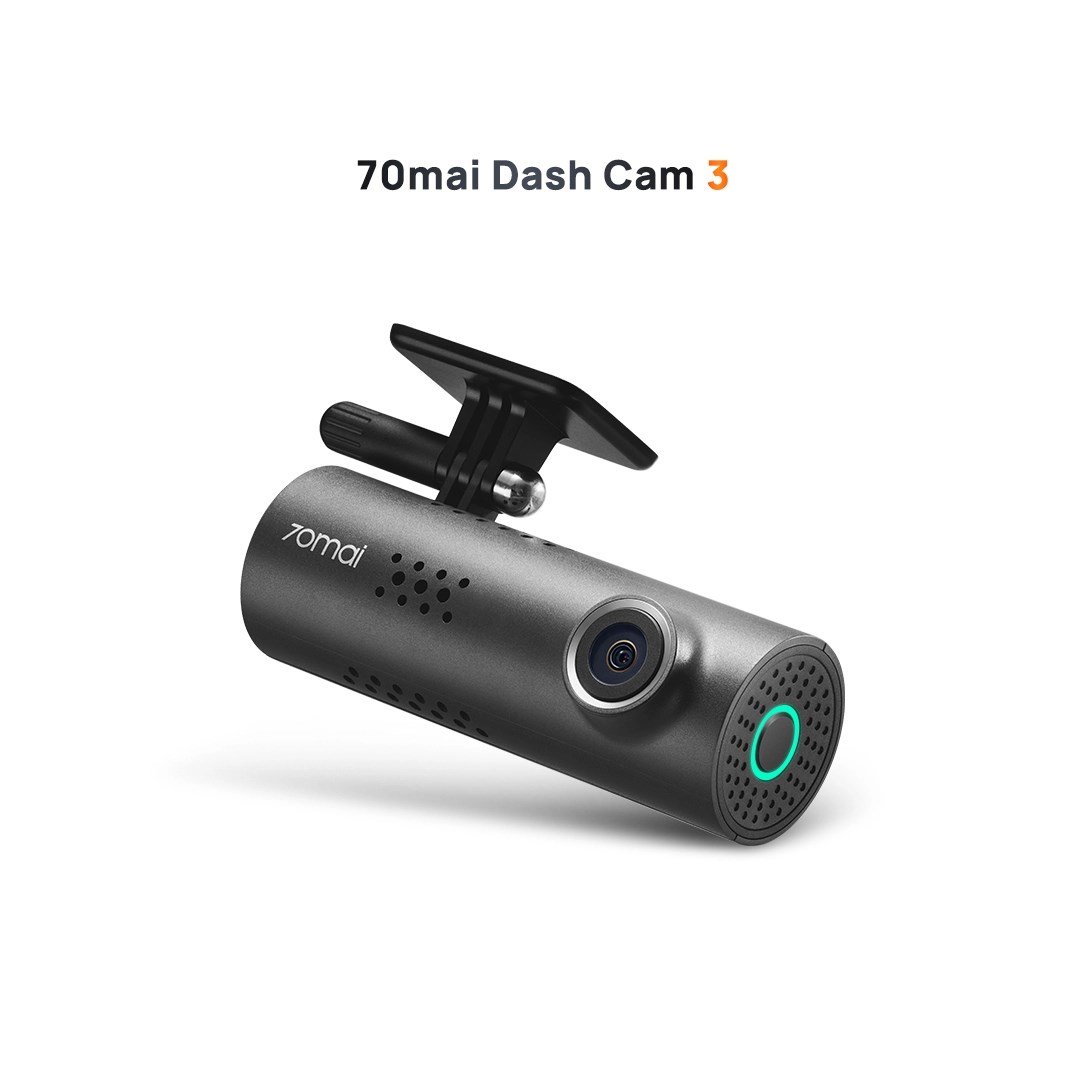 Dashcam 70MAI M200 Full HD Wi-Fi Battery USB crna boja