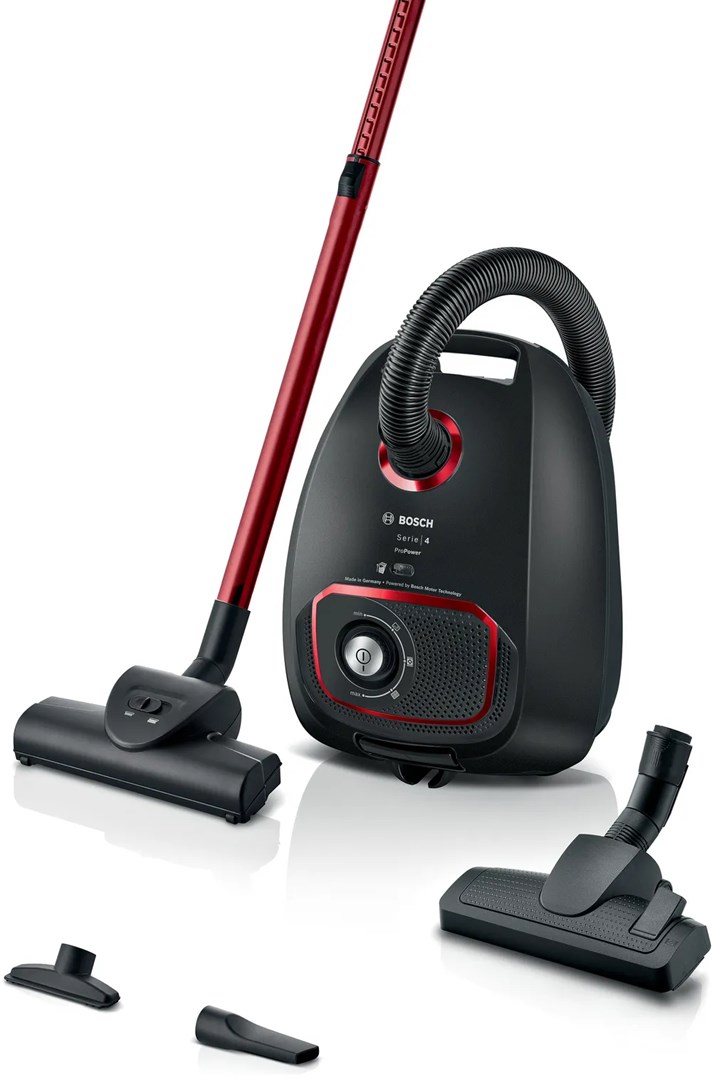 Usisavač BOSCH Serie 4 BGB41POW1 (850 W, crni, s vrećicom)-0