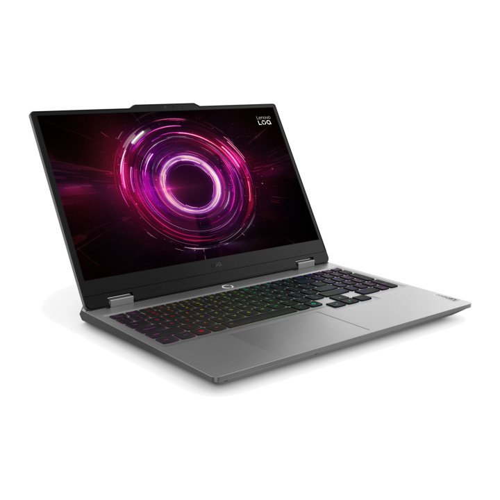 Laptop LENOVO LOQ 15AHP10 (Ryzen 5 220, 15.6" FHD IPS 300nits 144Hz, 32GB DDR5, SSD 512GB, GeForce RTX 5050 8GB, 60Wh, Luna Grey) – internacionalna non HR tipkovnica-1