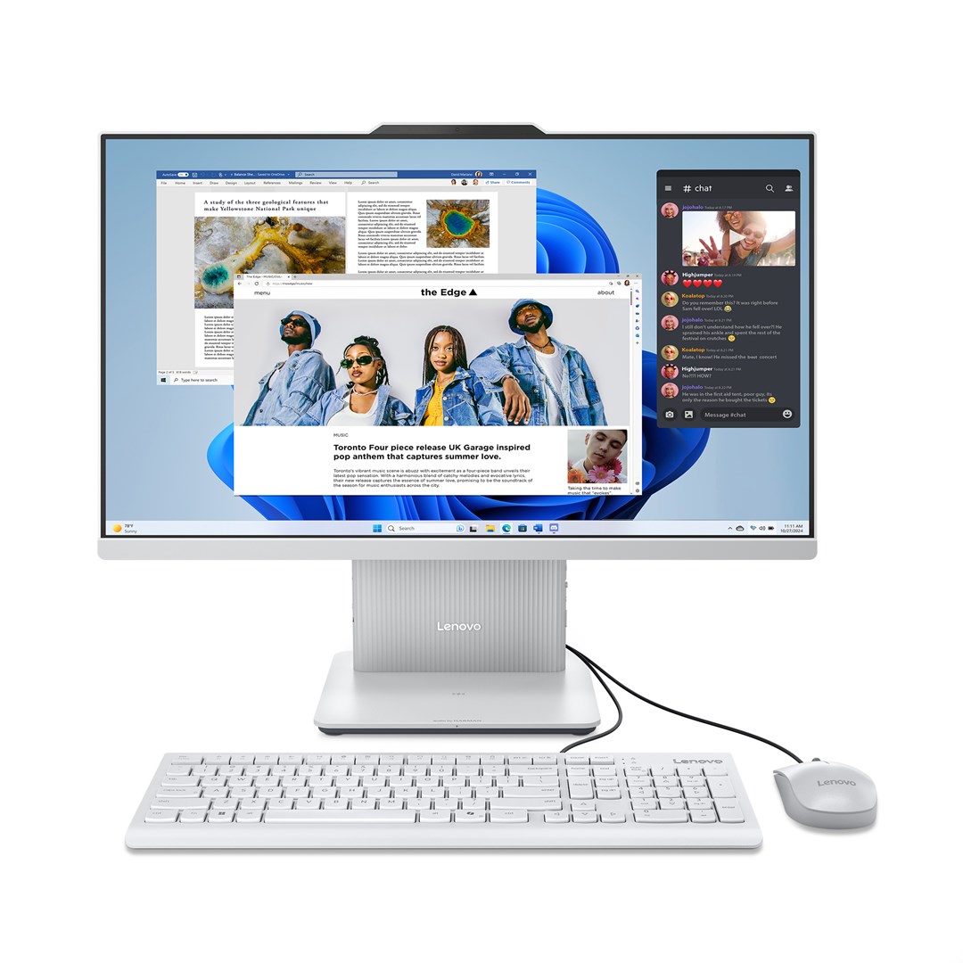 All-in-One PC LENOVO IdeaCentre AIO 24IRH9 (23.8" Full HD, Intel Core i7-13620H, 16 GB DDR5-SDRAM, 512 GB SSD, Wi-Fi 6)