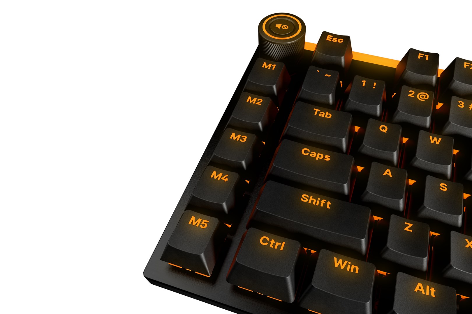 Gaming tipkovnica BE QUIET! Light Mount Silent Tactile (US ANSI, USB, QWERTY, crna) – internacionalna non HR tipkovnica-4