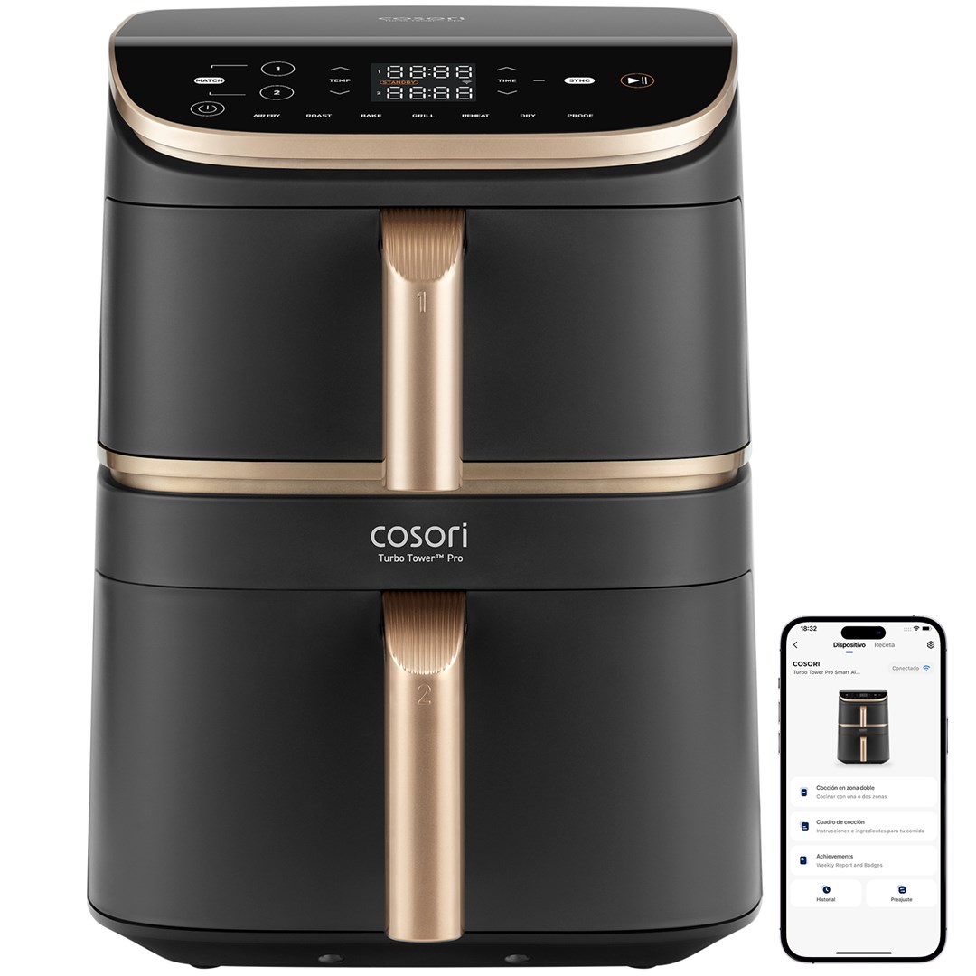 Aparat za kuhanje COSORI Turbo Tower Pro Smart Single 10.8 L (2630 W)-0