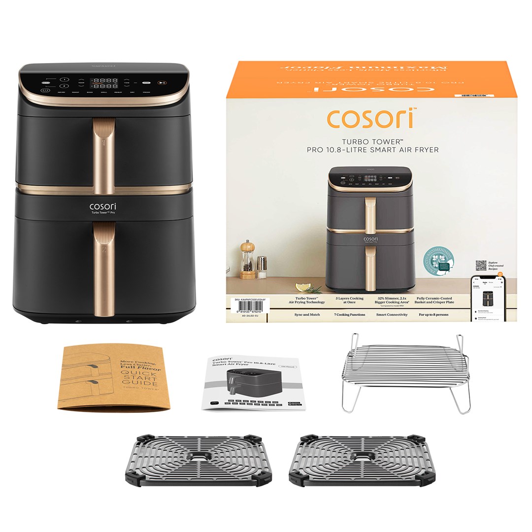 Aparat za kuhanje COSORI Turbo Tower Pro Smart Single 10.8 L (2630 W)-2