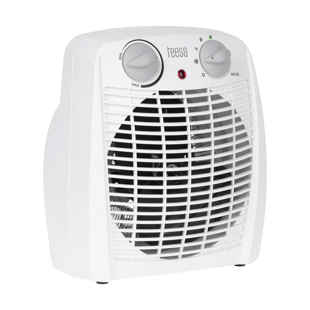 Grijač prostora TEESA TSA8059 električni bijeli 2000 W