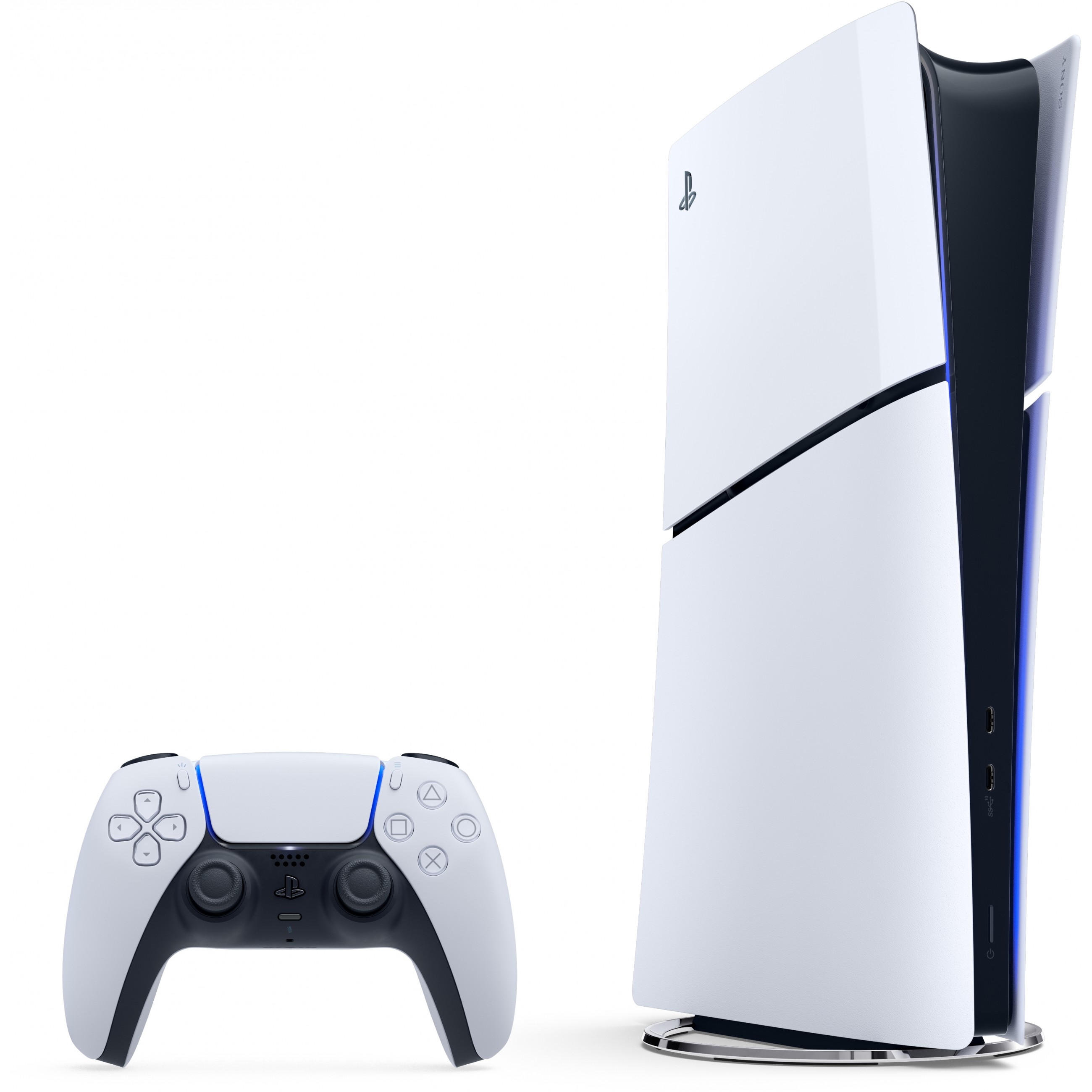 Konzola SONY PlayStation 5 Digital Console White, Black-1