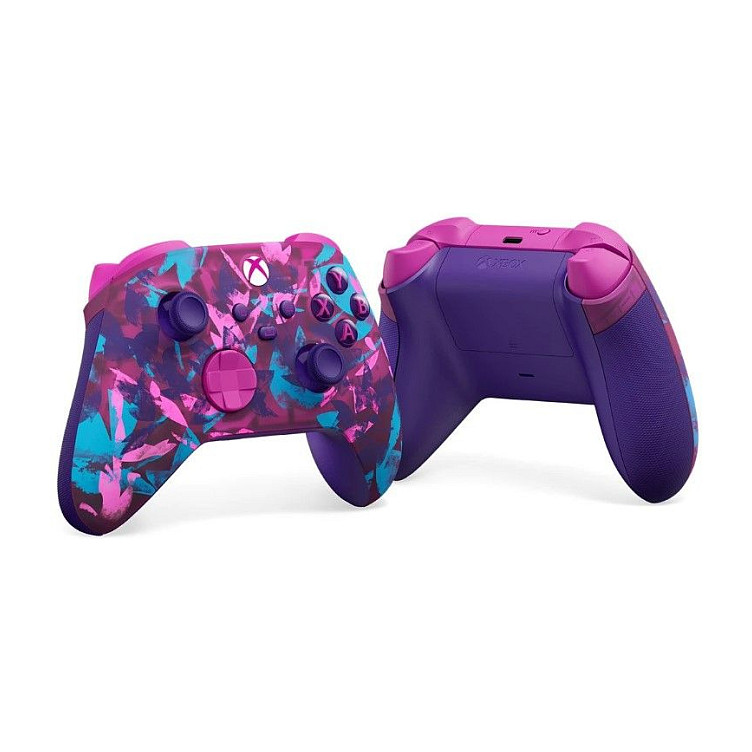 Microsoft Xbox Wireless Controller – Heart Breaker Special Edition Blue, Pink, Purple Bluetooth Gamepad Analogue / Digital Android, PC, Xbox One, Xbox Series S, Xbox Series X, iOS-1