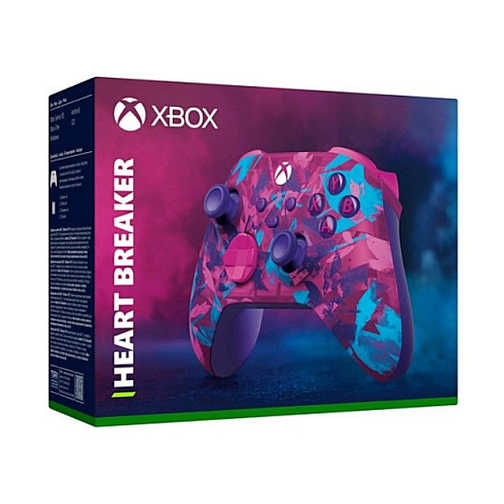 Microsoft Xbox Wireless Controller – Heart Breaker Special Edition Blue, Pink, Purple Bluetooth Gamepad Analogue / Digital Android, PC, Xbox One, Xbox Series S, Xbox Series X, iOS-4
