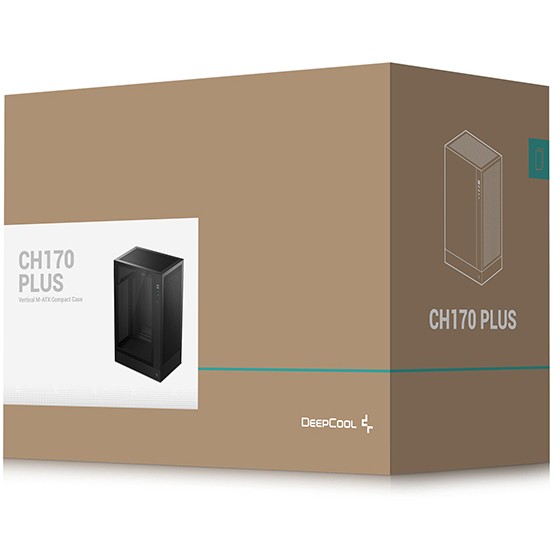 Kućište za računalo DEEPCOOL CH170 PLUS Tower (Crno)-2