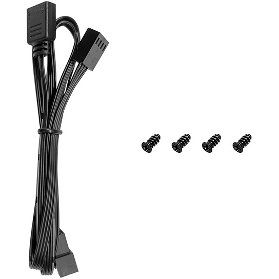 Ventilator za računalno kućište DEEPCOOL FL12 SE (12 cm, Crni)-4