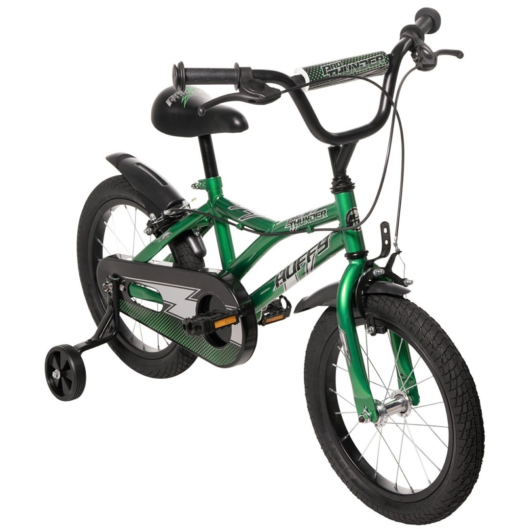 HUFFY PRO THUNDER 16" Bicycle, Green 21104W-3