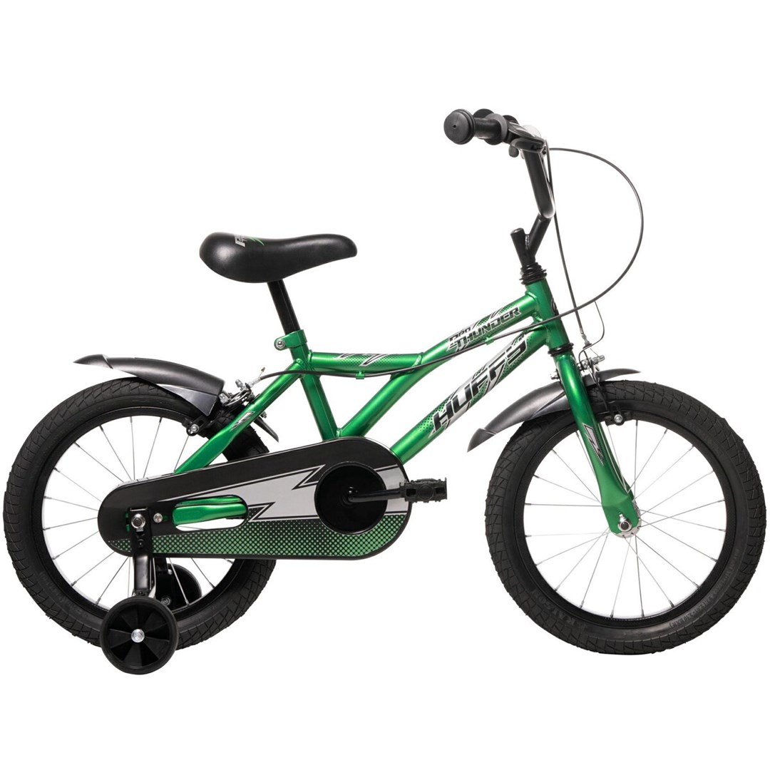 HUFFY PRO THUNDER 16" Bicycle, Green 21104W-4
