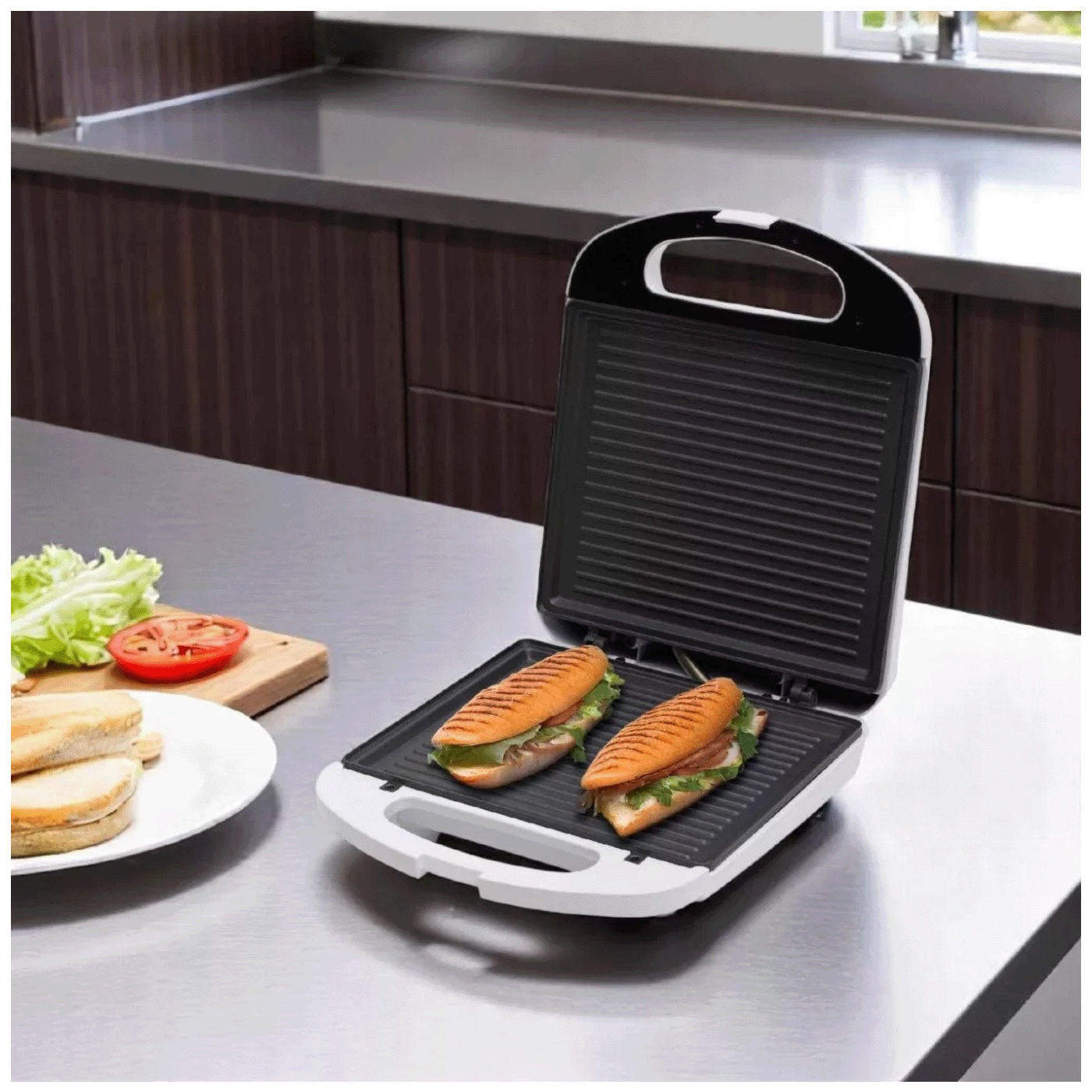 home Toster, pannini, 1200 W - HGP4-2