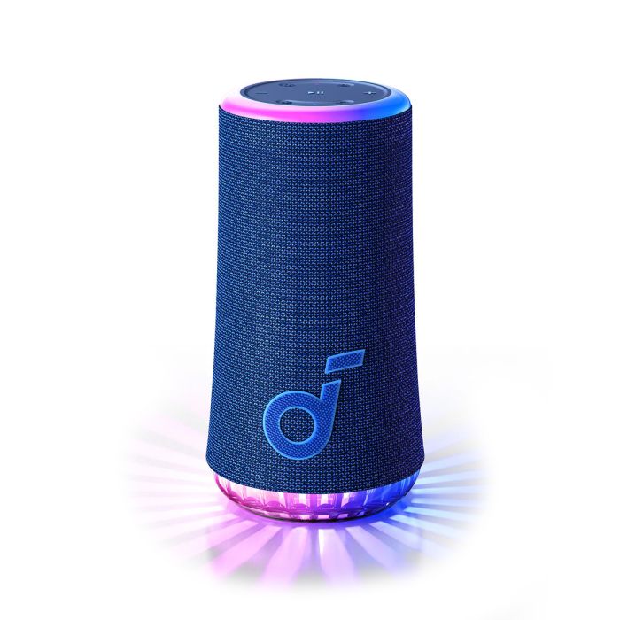 Prijenosni Bluetooth zvučnik ANKER Soundcore Glow (30W, 360° zvuk, IP67, 18h trajanje baterije, PartyCast 2.0, moder)-0