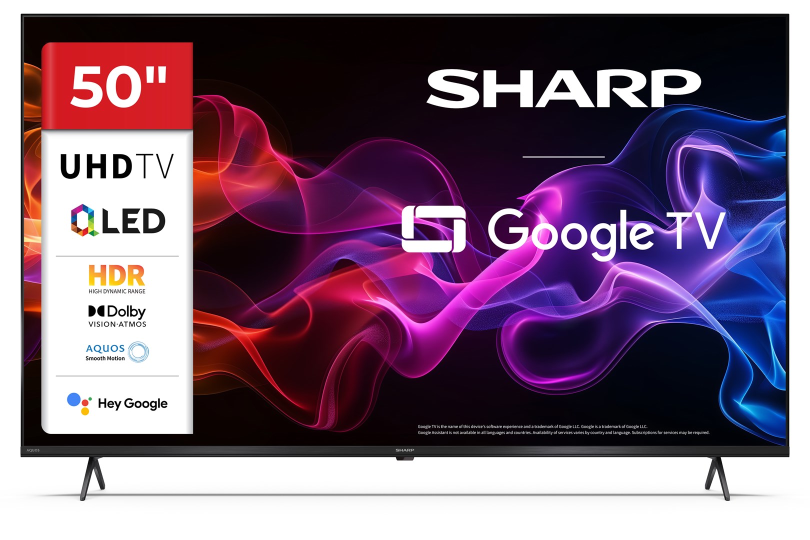 TV SHARP 50HP5265E (50", 4k, Ultra HD,QLED, Google TV)-0