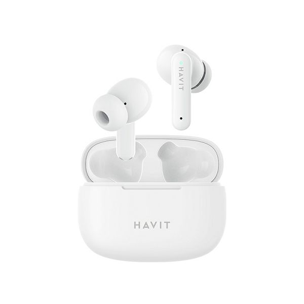 Slušalice HAVIT TW967 PRO TWS (Bluetooth, in-ear, do 3.5 h baterije, USB-C, bijele)-0