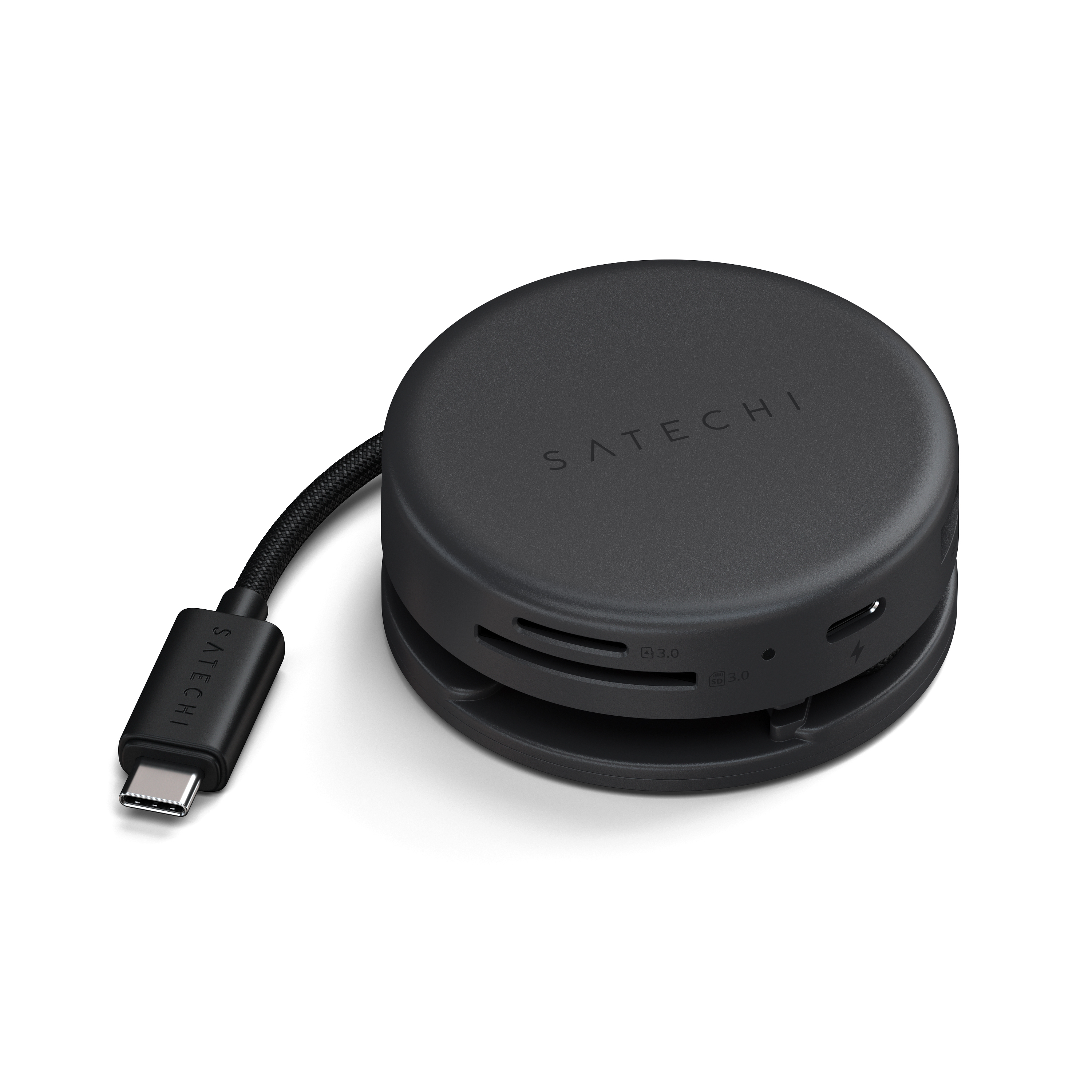 Multiport adapter SATECHI OntheGo (7-u-1, space black)-10