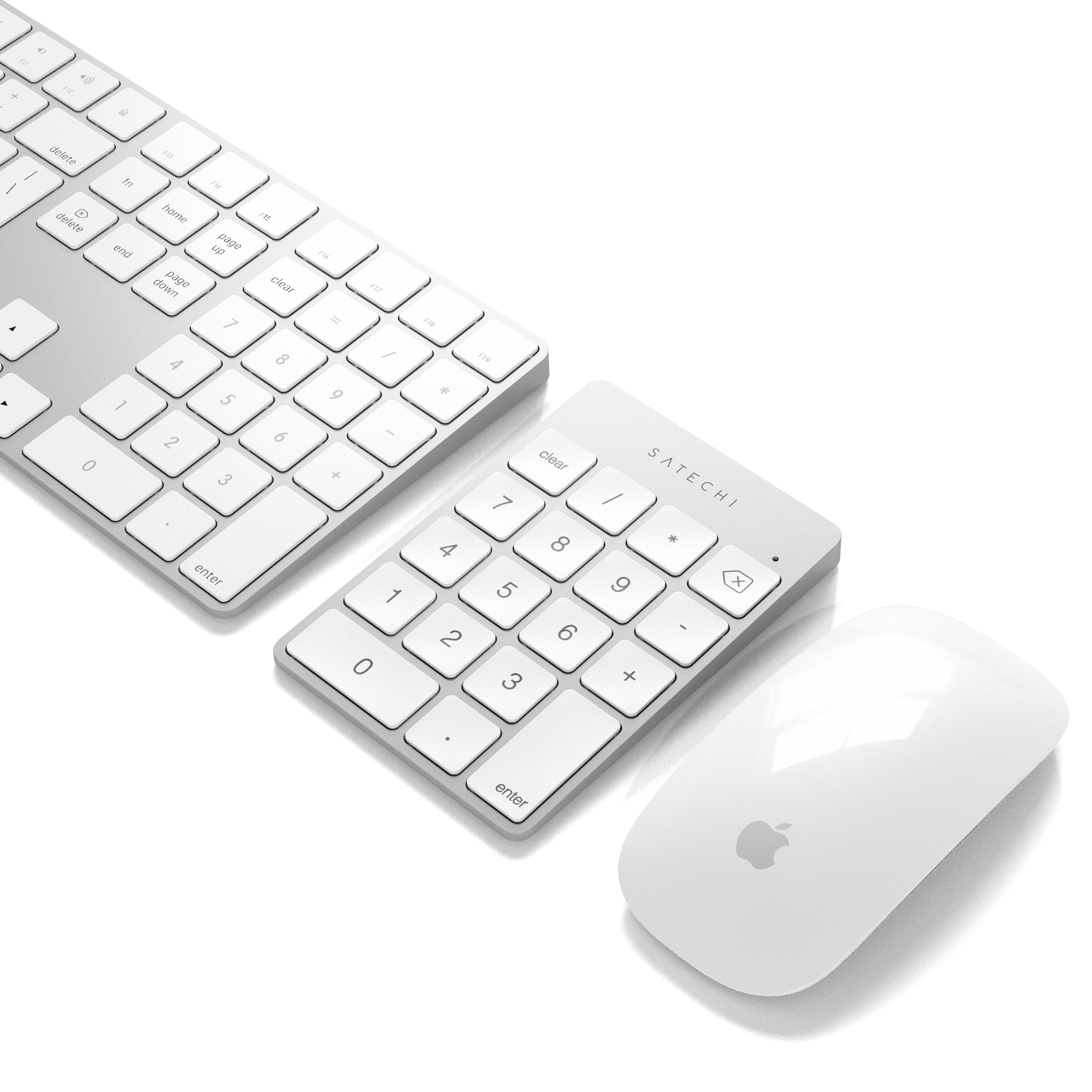Numerička tipkovnica SATECHI Slim Wireless Keypad (srebrna)-3