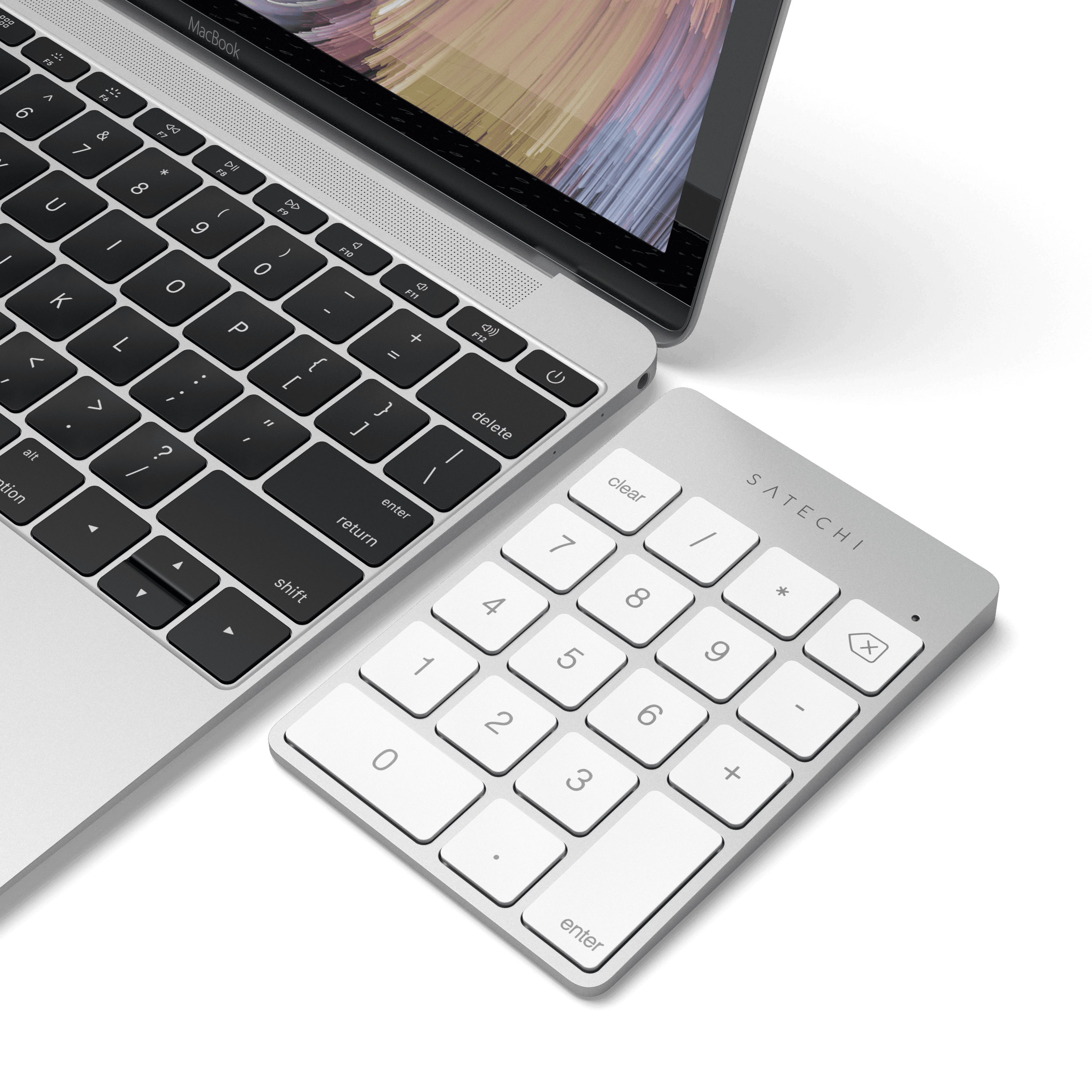 Numerička tipkovnica SATECHI Slim Wireless Keypad (srebrna)-7