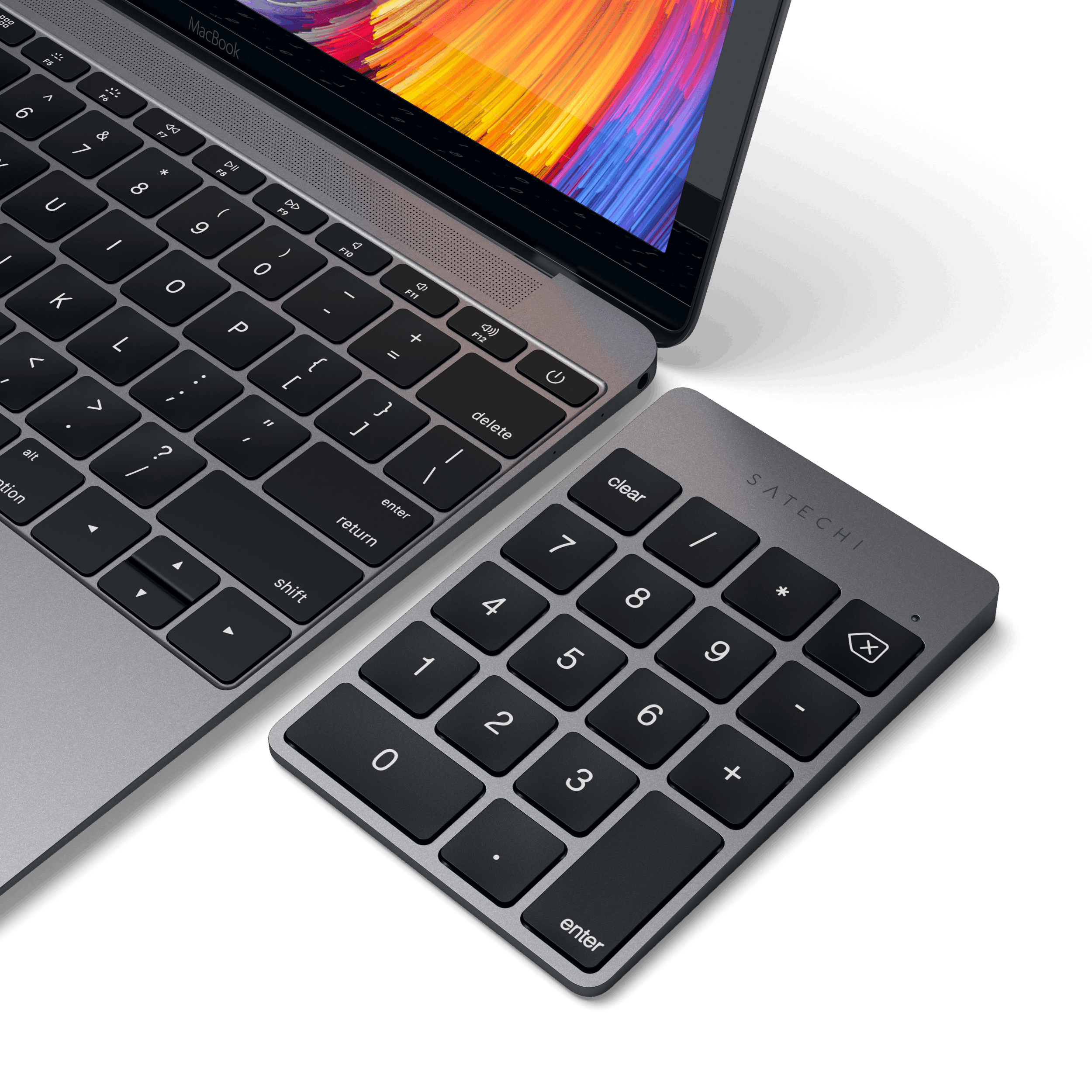 Numerička tipkovnica SATECHI Slim Wireless Keypad (bežična, space gray)-7