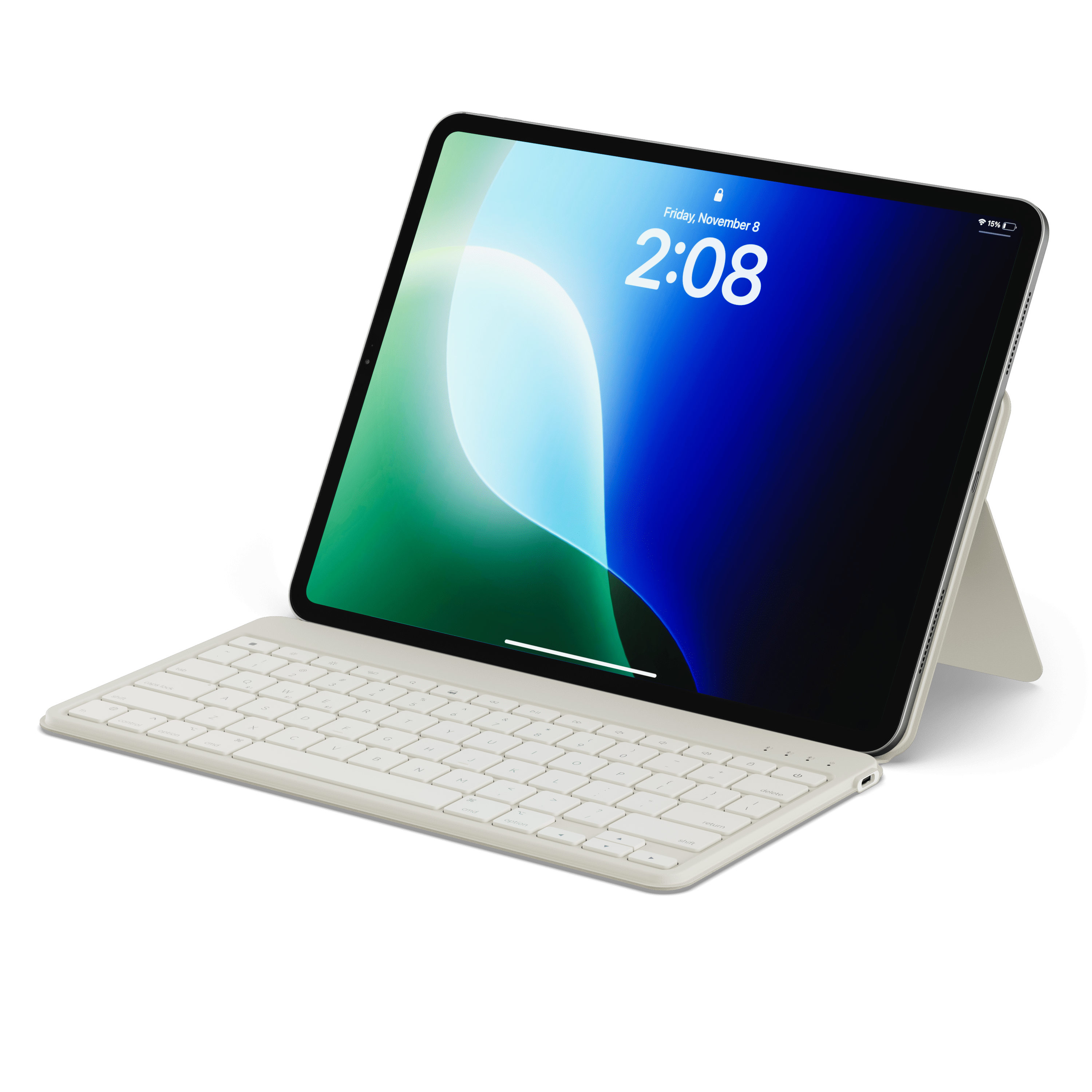Tipkovnica SATECHI On-the-Go Keyboard (us english, sand)-1