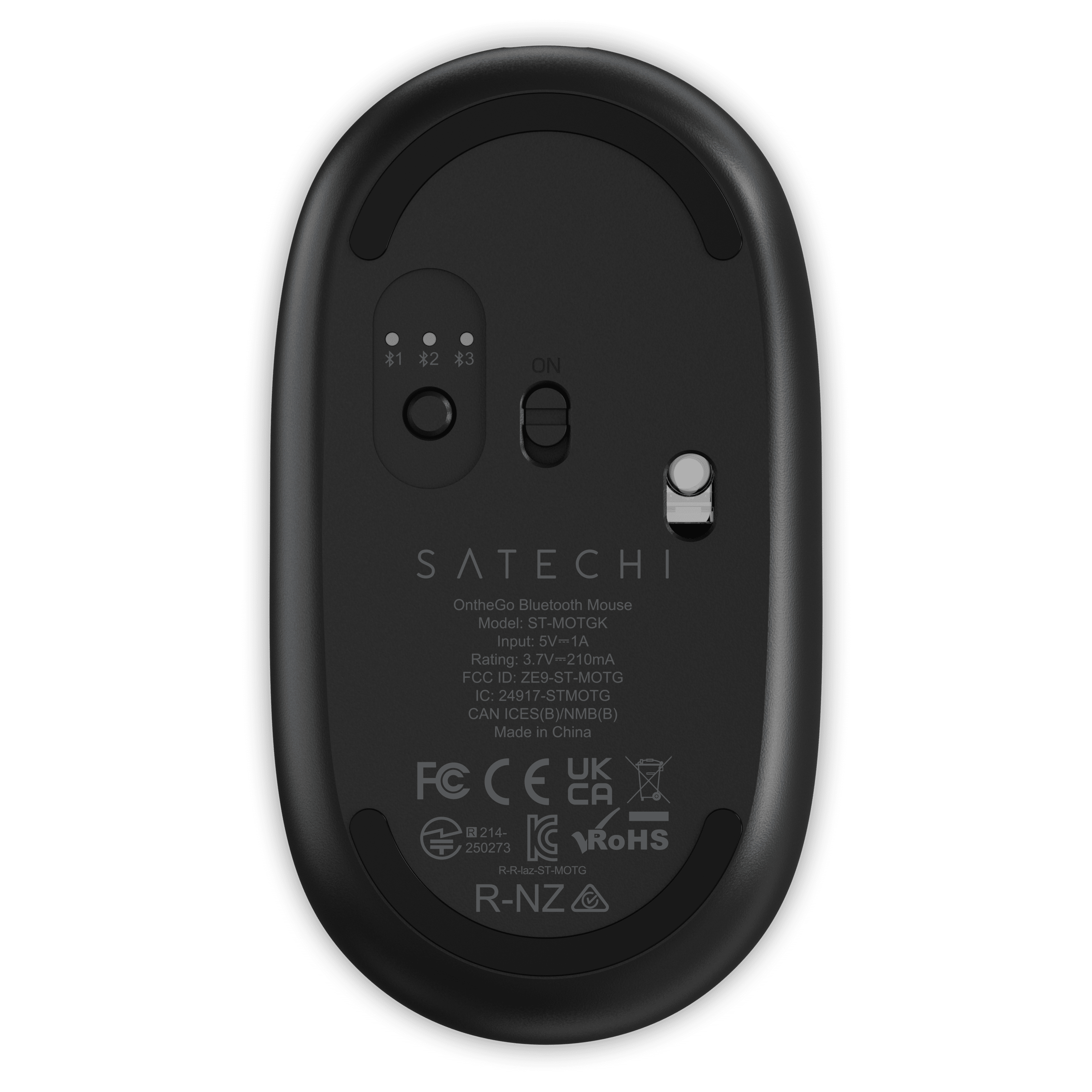 Miš SATECHI OntheGo Mouse crna boja-7