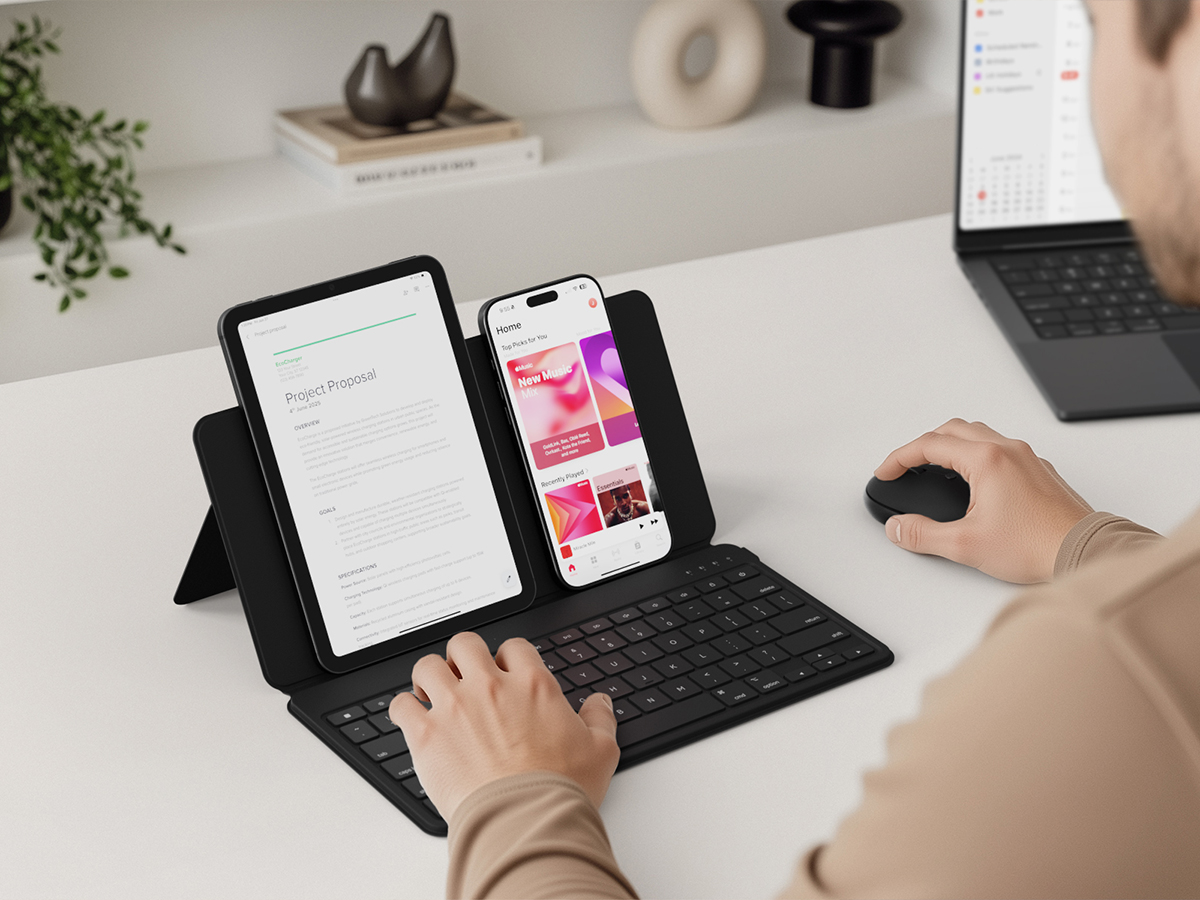Miš SATECHI OntheGo Mouse crna boja-4