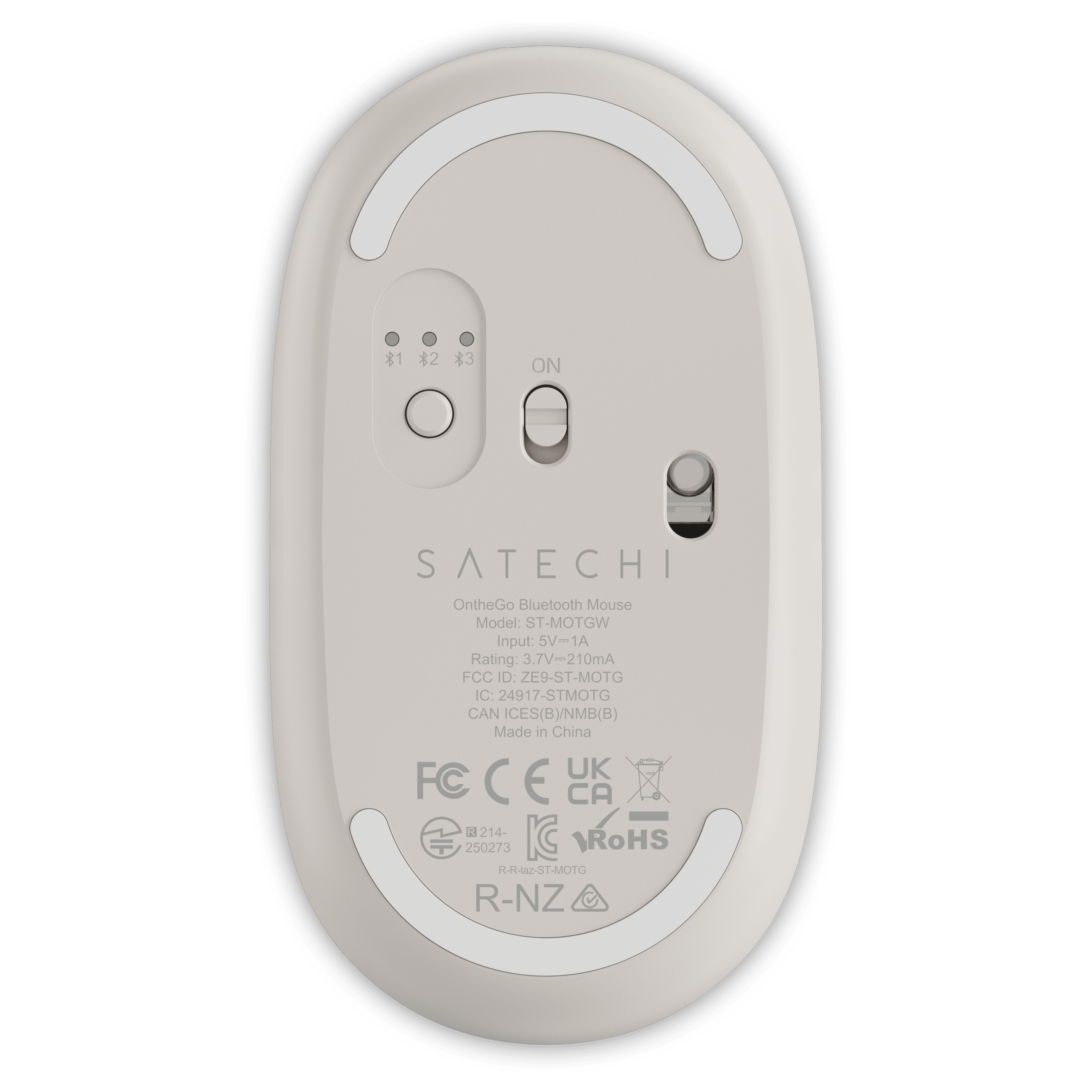 Miš SATECHI OntheGo Mouse - Sand-4