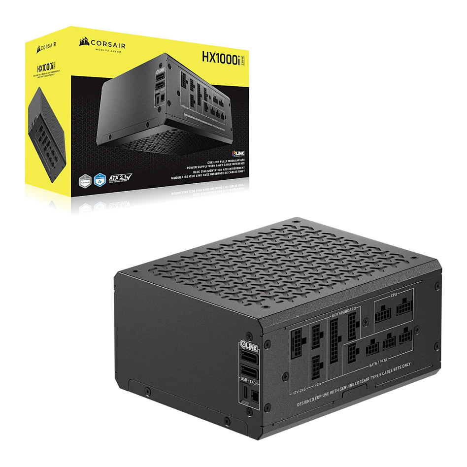 Napajanje Corsair  iCUE LINK HX1000i SHIFT 1000 WATX 3.1 Cybenetics Platinum, Fully Modular-1
