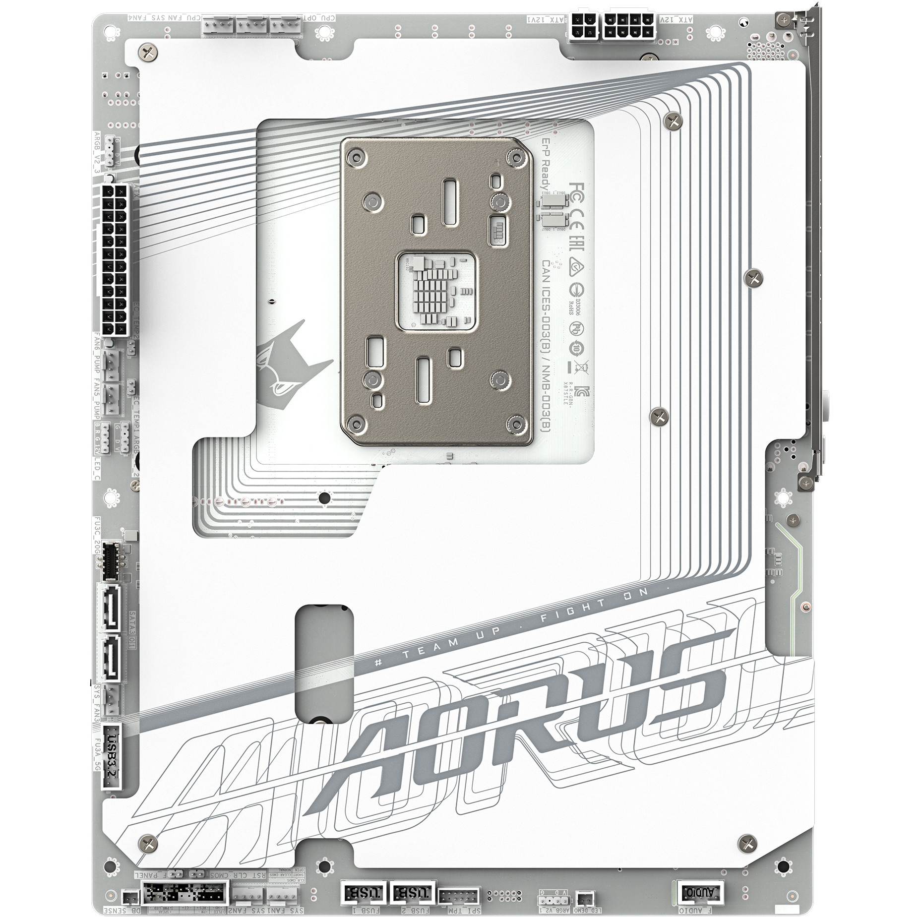 Matična ploča GIGABYTE AM5 X870 AORUS STEALTH ICE-6