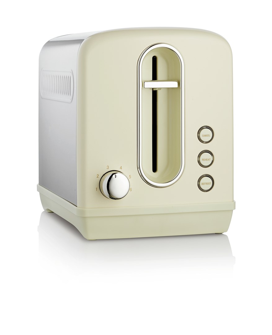 Toster GORENJE T1100CLI 6 (2 kriške, 1100 W, Champagne)-2