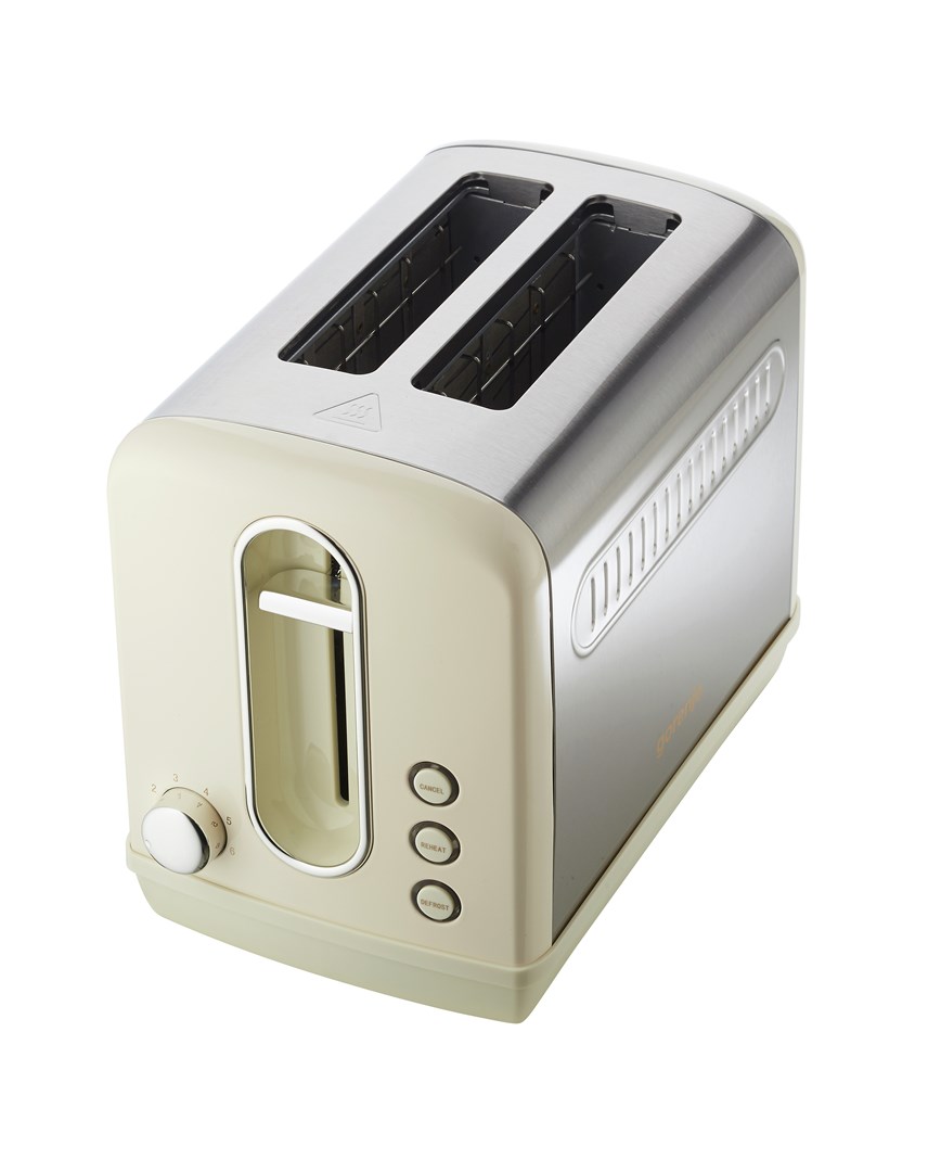 Toster GORENJE T1100CLI 6 (2 kriške, 1100 W, Champagne)-1