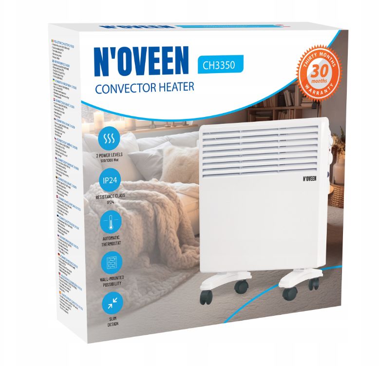 Konvektorski grijač NOVEEN CH3350-6