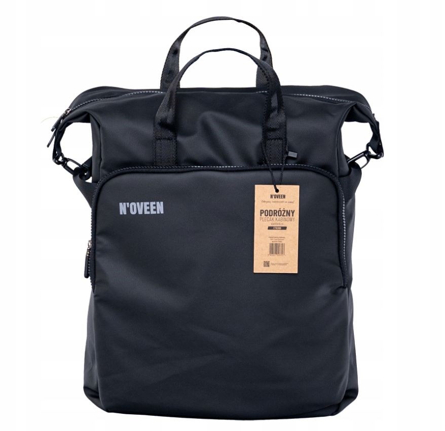 Plecak Podróżny Kabinowy N'OVEEN CTB300 Black 40x50x16-1