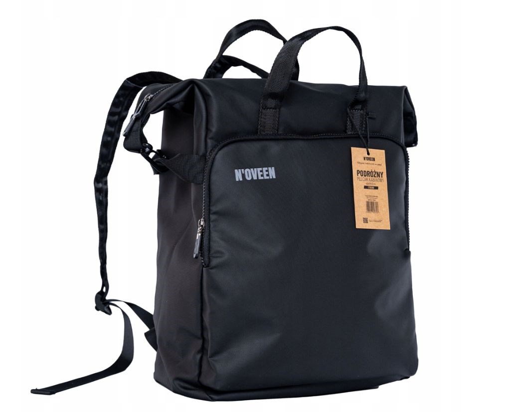 Plecak Podróżny Kabinowy N'OVEEN CTB300 Black 40x50x16-2