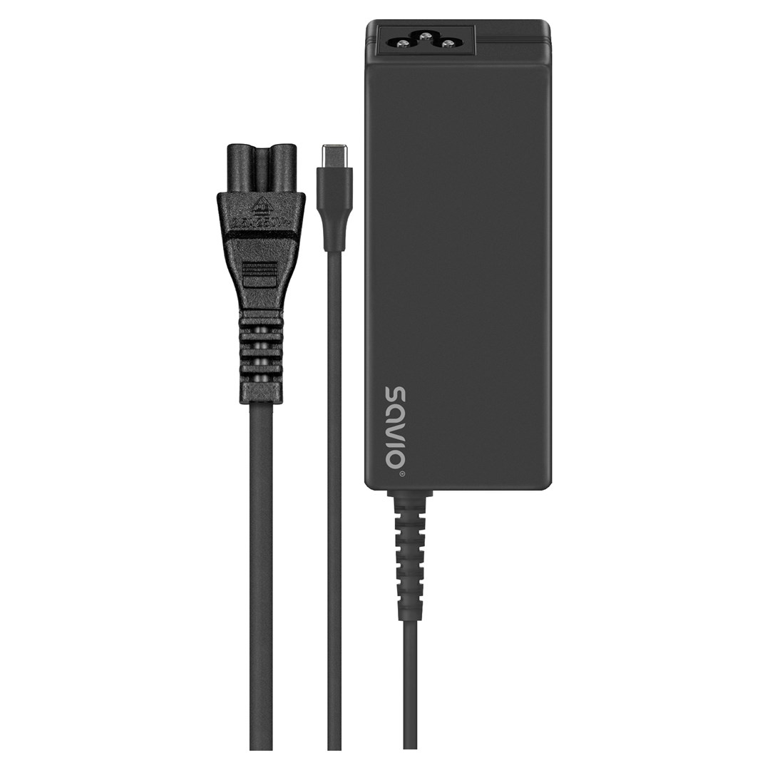 Punjač SAVIO ZA-01 za mobilne uređaje, laptop, pametni telefon, crna boja-2