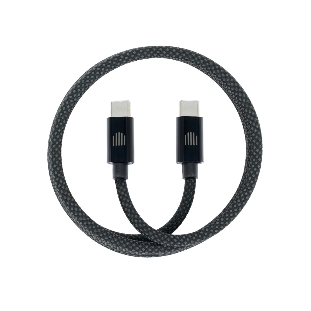Kabel DVICED Magnetic Braided USB-C na USB-C, 1,25m - Tamno siva-0