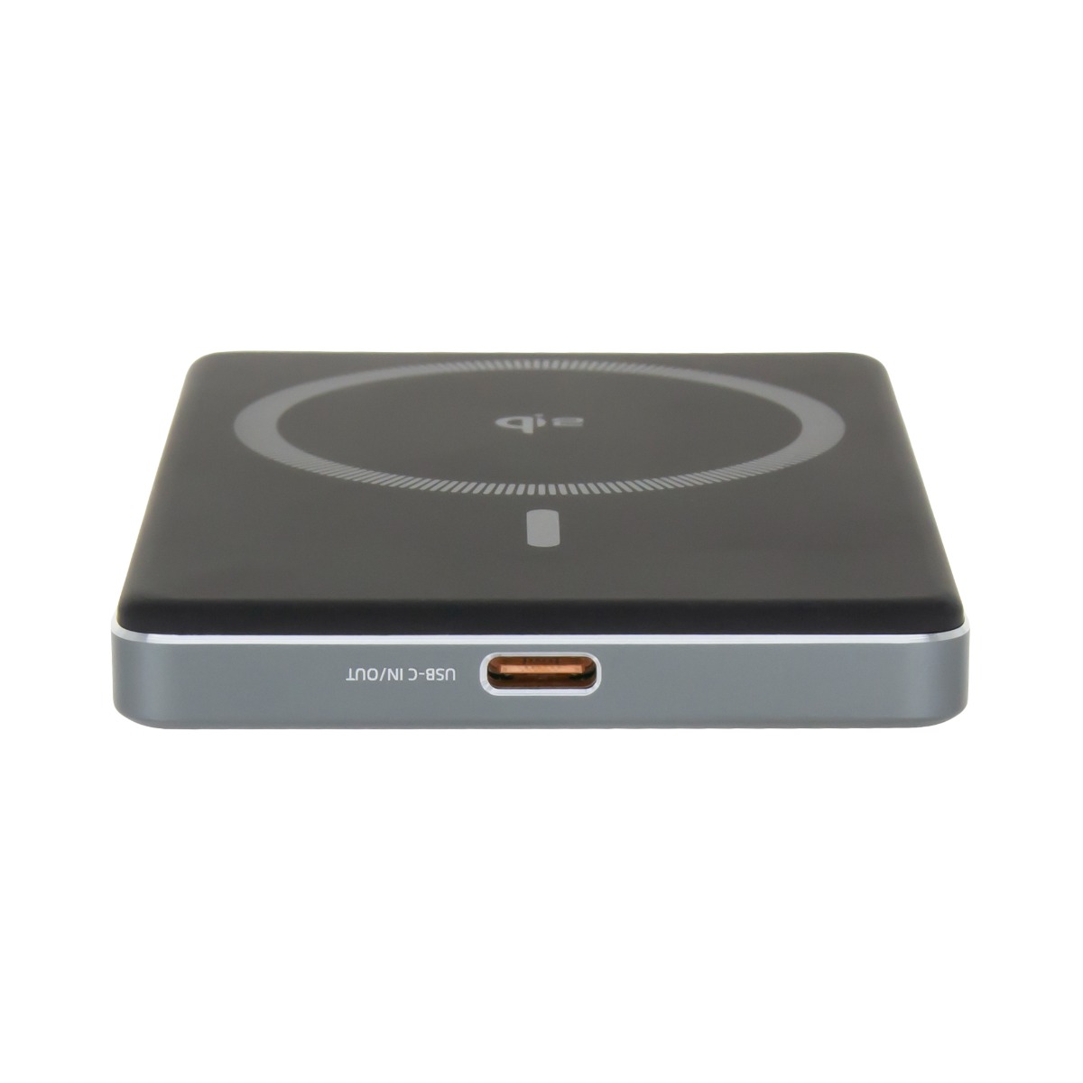 Power bank DVICED Qi2 Ultrathin MagSafe (5000mAh, MagSafe, crna/siva)-1