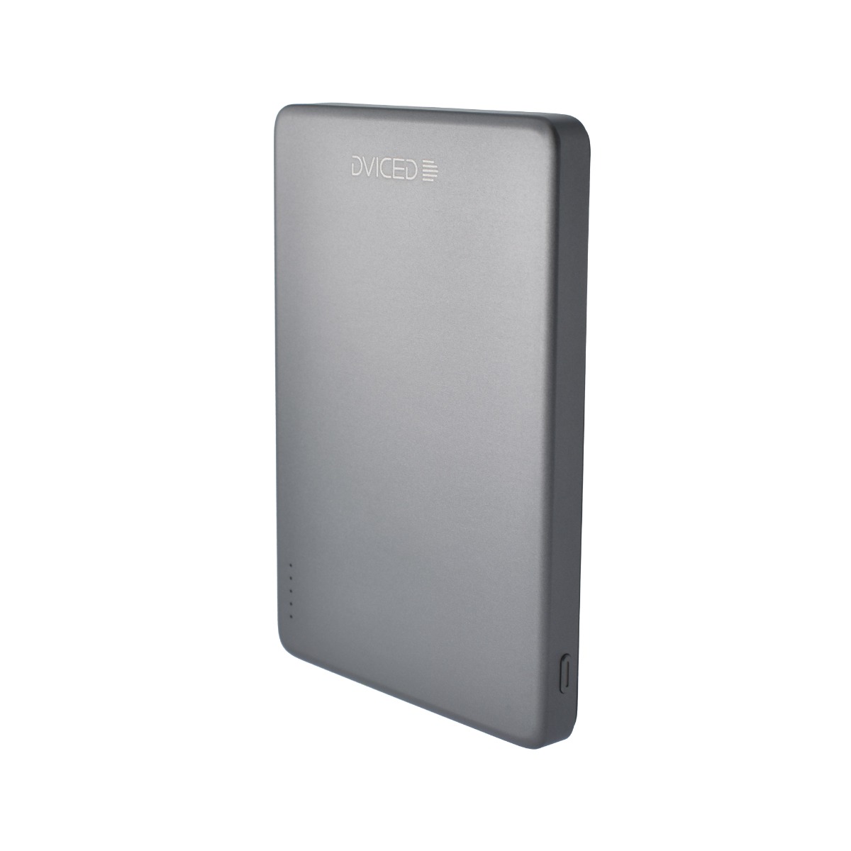 Power bank DVICED Qi2 Ultrathin MagSafe (5000mAh, MagSafe, crna/siva)-3