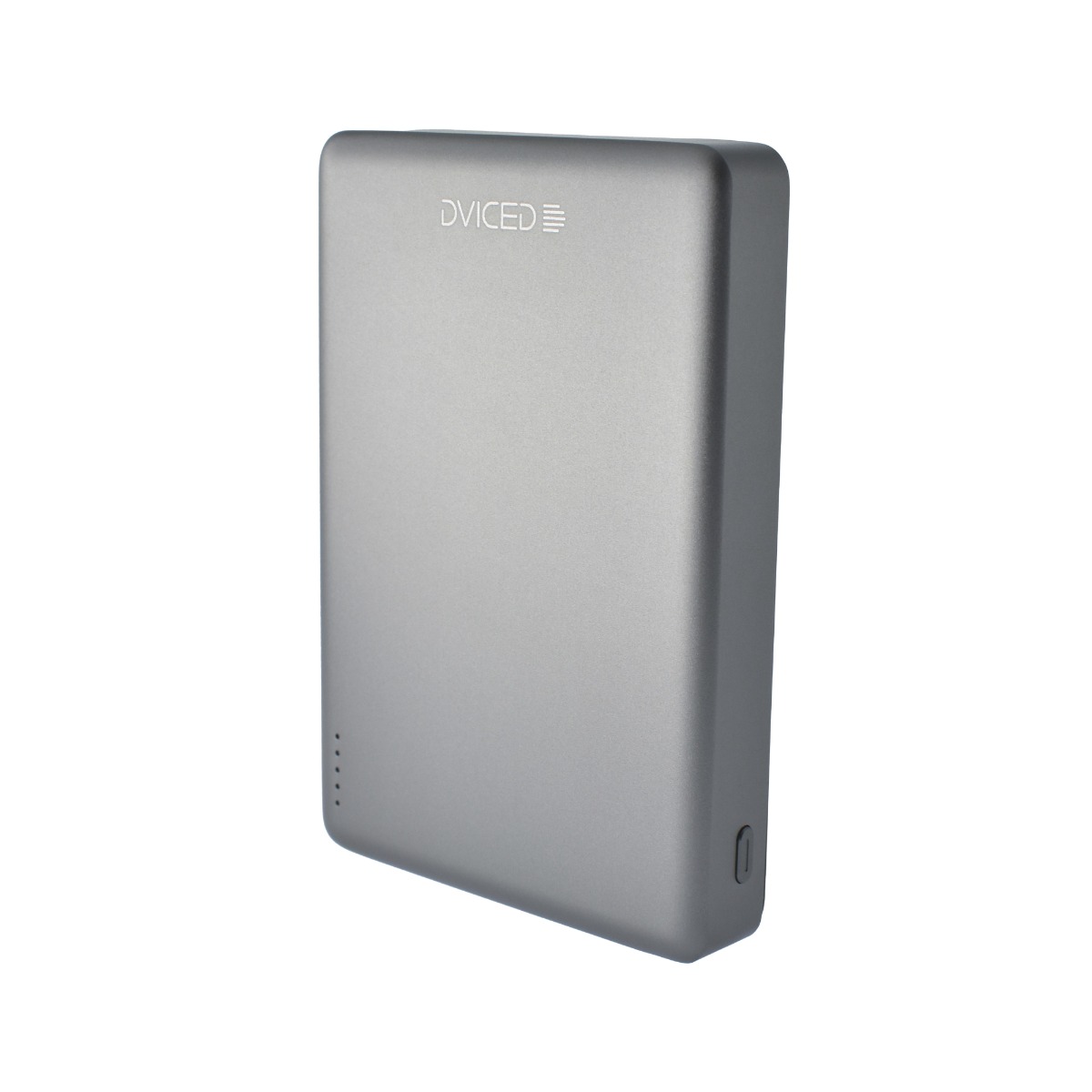 Power bank DVICED Qi2 Ultrathin MagSafe (10000mAh, Black/Grey)-1