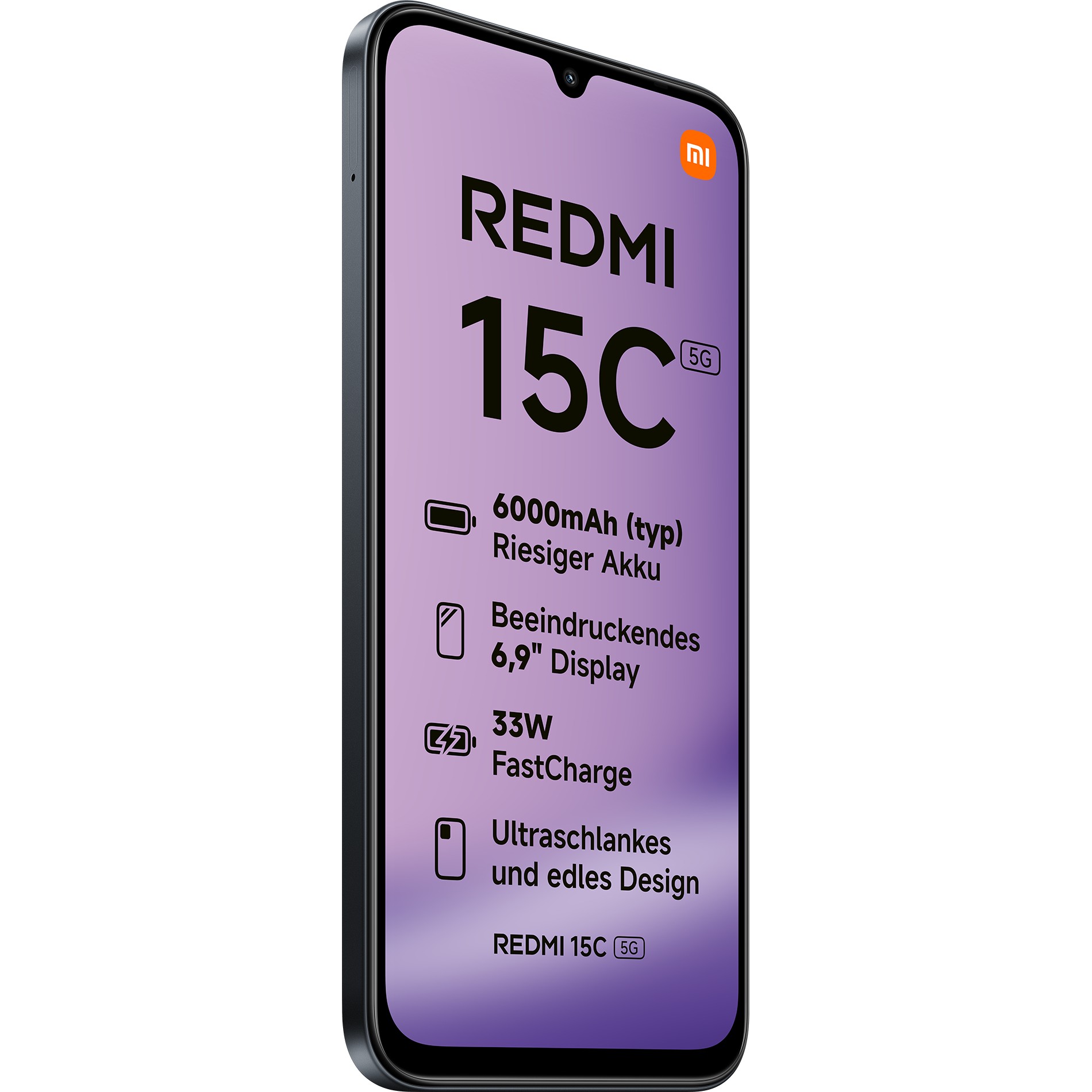 Mobitel XIAOMI Redmi 15C 5G 4GB/128GB, crni (EU)-2