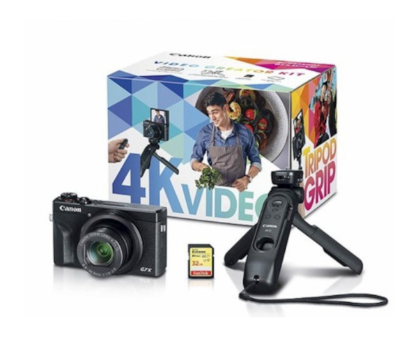 Digitalni fotoaparat CANON PowerShot G7 X Mark III (crni, Vlogger Kit)