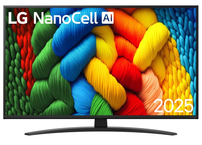 TV LG NanoCell AI 43NANO81A6A webOS (109 cm, 4K Ultra HD, HDR10, AI Sound Pro, Smart TV)-0