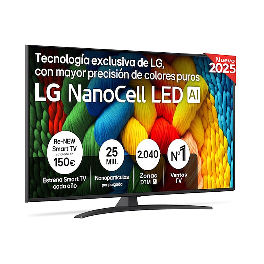 TV LG NanoCell AI 55NANO81A6A webOS (140 cm, 4K Ultra HD, HDR10, HLG, AI Sound Pro, Smart TV)-5