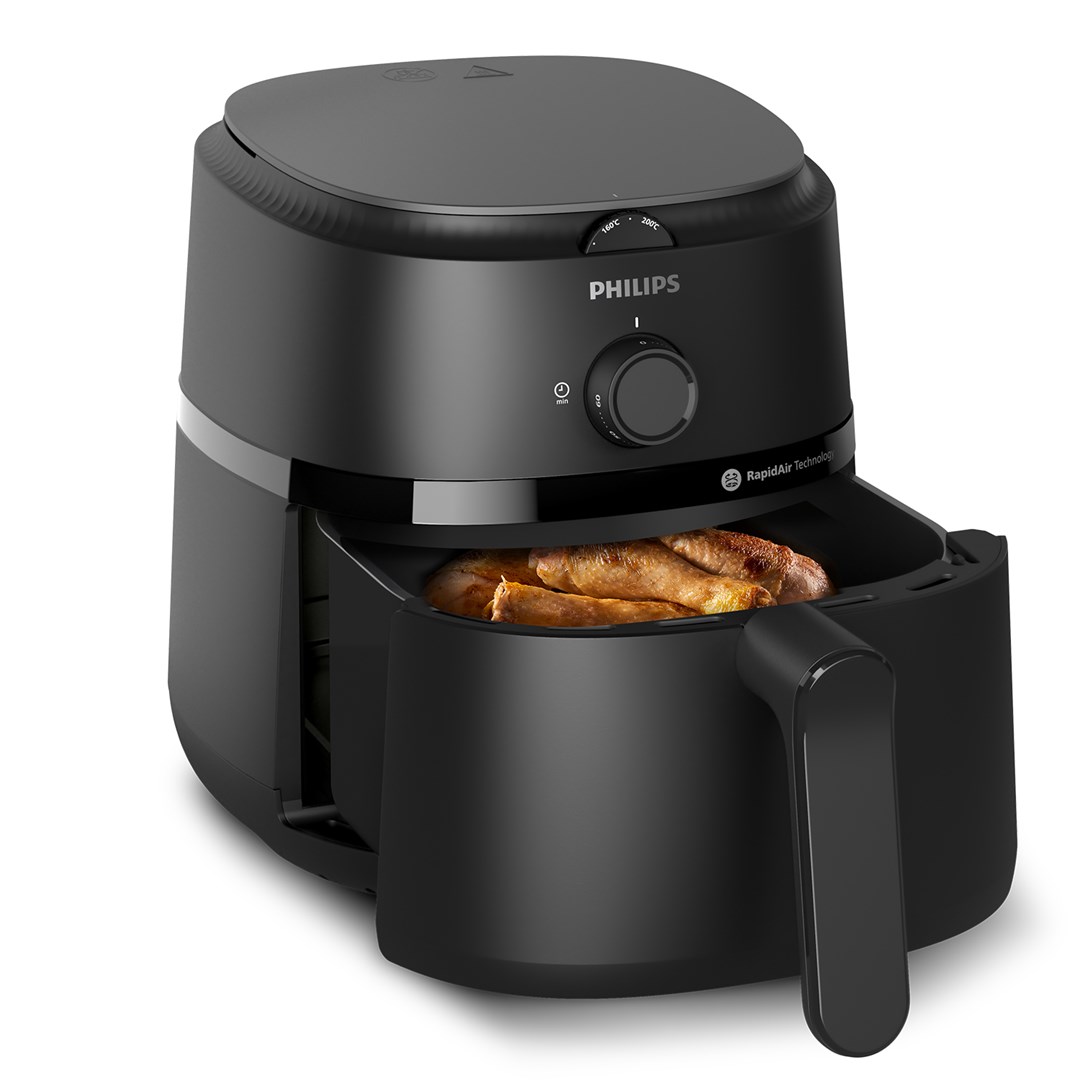 Philips 1000 series NA120/00 fryer Single 4.2 L Stand-alone 1500 W Hot air fryer Black-4