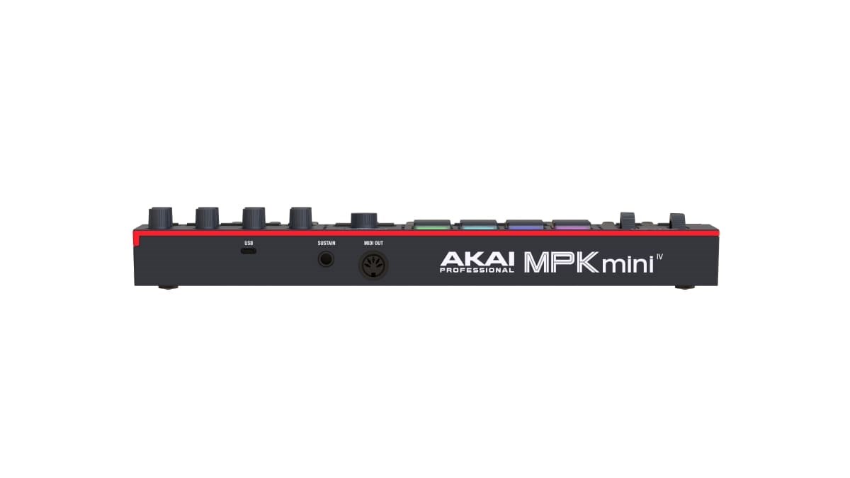 AKAI MPK Mini MK4 - MIDI controller / control keypad, black-2