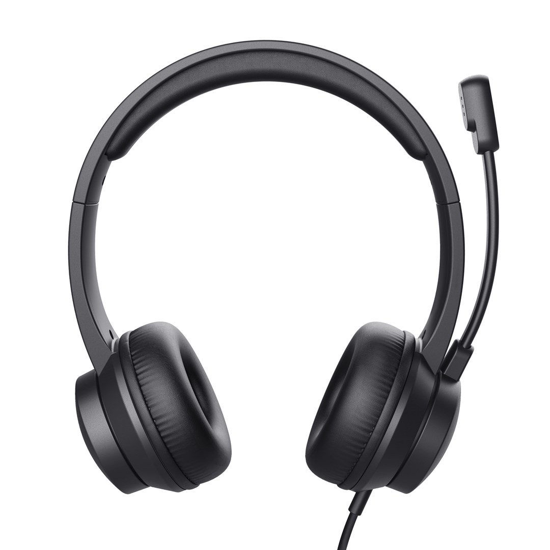 Slušalice TRUST HS-201 Headset Wired Office/Call center USB Type-A crna boja-2