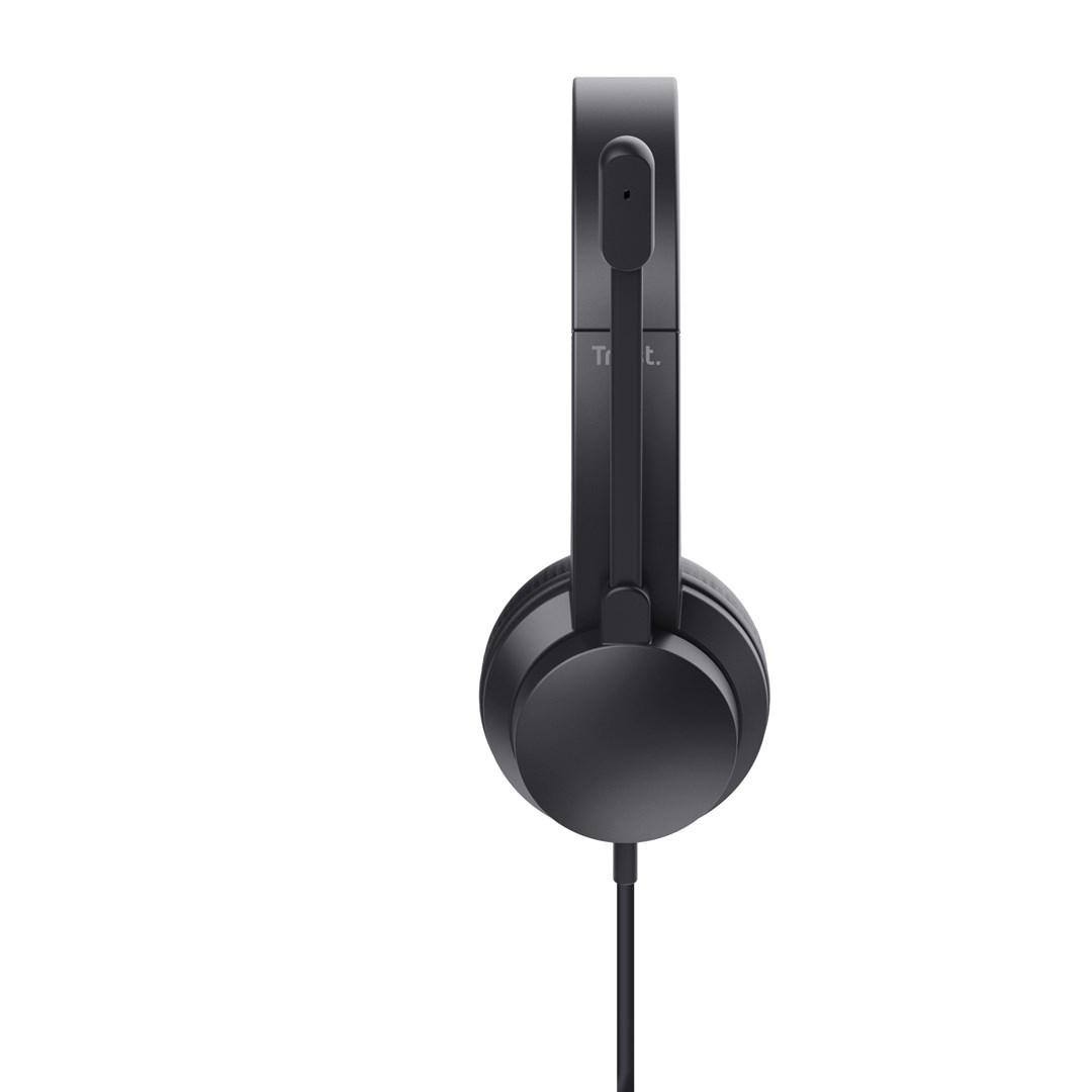 Slušalice TRUST HS-201 Headset Wired Office/Call center USB Type-A crna boja-1